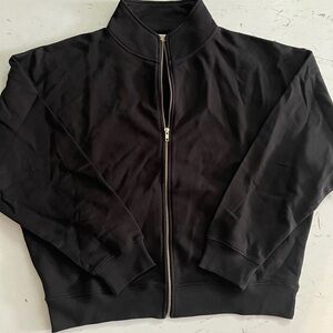 Brunette The Label Womens Full Zip Sweater M/L